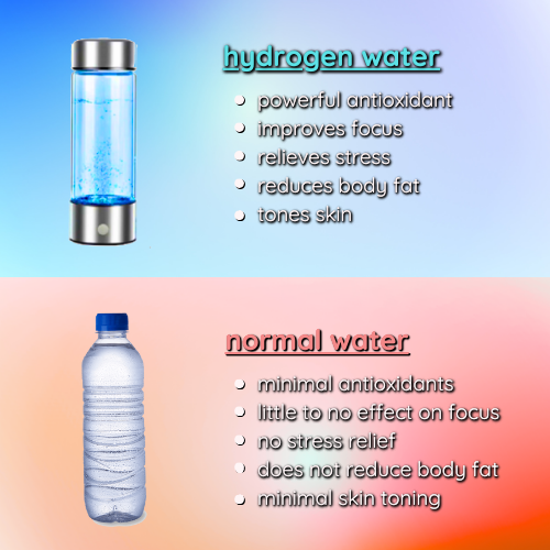 miracle - hydrogen water bottle